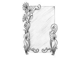 Зеркало в кованой раме